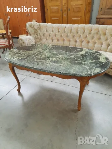 Барокова Маса с Мраморен Плот-внос от Германия!