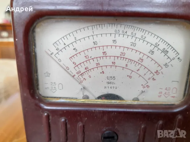 Стар мултицет Ц55, снимка 2 - Антикварни и старинни предмети - 47452566