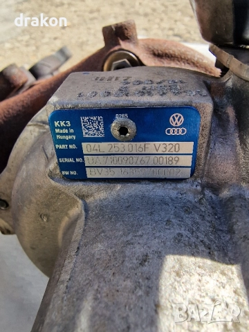 Турбокомпресор, Фолксваген/Шкода/Ауди 1.6 TDI, 120 к.с, снимка 9 - Части - 52176133