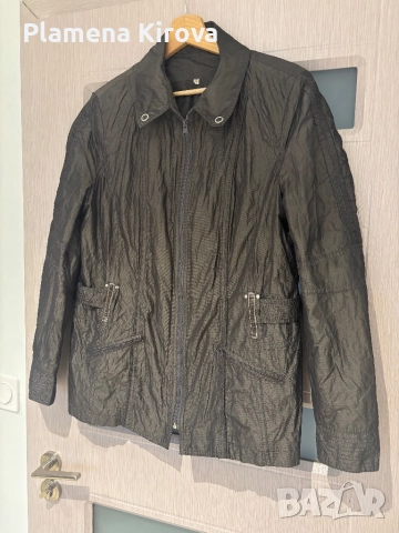 Есенно дамско яке | Размер M/L, снимка 3 - Якета - 52190701