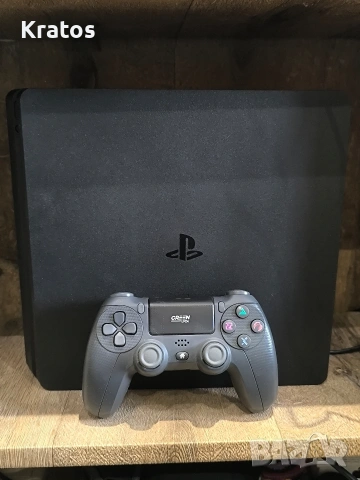 Хакната Sony Playstation 4 Slim 1TB пълен комплект