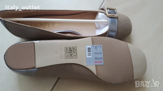 Нови и Оригинални балерини Esprit размер 38,39 и 40, снимка 14 - Дамски ежедневни обувки - 35931275