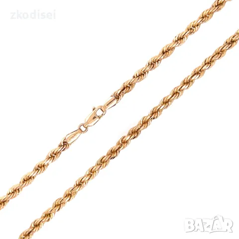 Златен синджир 13,70гр. 55,0см. 14кр. проба:585 модел:30128-5, снимка 1