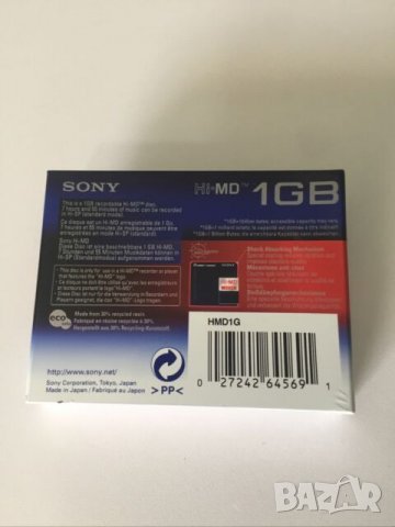 Blank Sony Hi-MD 1GB Media MiniDisc + Нормални MD Нови!, снимка 8 - Други - 39699439