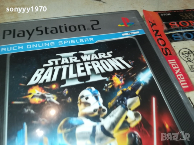 SONY PS2 GAME-STAR WARS 2711250928, снимка 6 - Игри за PlayStation - 52557460