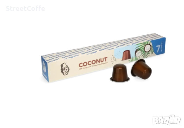 капсули с аромат на кокос за кафемашина nespresso