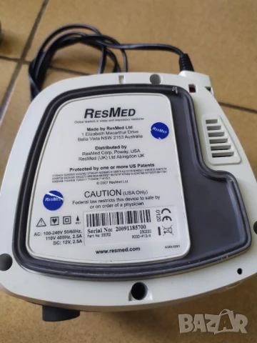 Cpap апарат за сънна апнея Resmed Escape ii, снимка 3 - Медицинска апаратура - 50629245