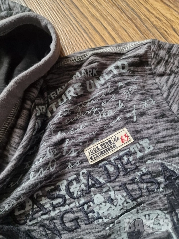 Страхотен мъжки суитчър блуза CAMP DAVID размер 3XL, снимка 6 - Суичъри - 52697662