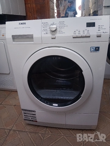 Сушилня с термопомпа АЕГ Aeg Protex Plus A+++ 8кг 2 години гаранция!, снимка 8 - Сушилни - 53689425