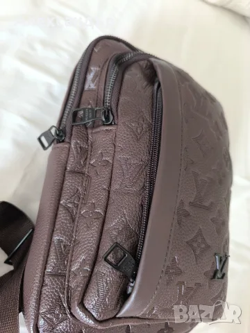 чантичка тип през рамо GUCCI банан LV диагоналка с много джобове , снимка 10 - Чанти - 55947563