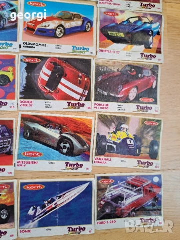 картинки от дъвки Turbo sport   30/6, снимка 7 - Колекции - 52799535