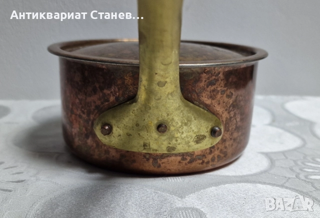 Медна касерола, снимка 4 - Съдове за готвене - 52147631