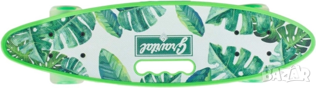 Портативен пени борд Action One, алуминий, светещи гуми, снимка 3 - Части за велосипеди - 52744566