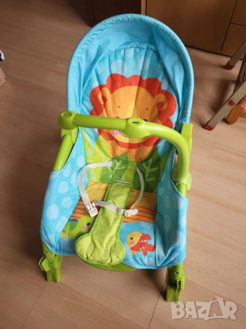 Столче, люлка, шезлонг с вибрация, снимка 2 - Детски люлки - 53028417