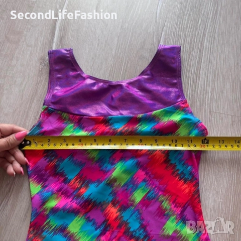 Трико за акробатика, гимнастика 12-14 г, снимка 3 - Художествена гимнастика - 52502520