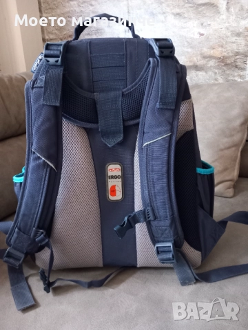 Ученическа раница за момче Herlitz be.bag, 18 л. - с твърд гръб и стабилно дъно, снимка 4 - Раници - 52154489