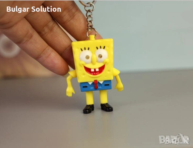 🧽 Ключодържател SpongeBob - Светещ и Пеещ ! ⚠️, снимка 4 - Други - 52283803