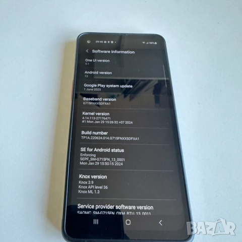 Водо/удароустойчив телефон (IP68) Samsung Galaxy XCover Pro, снимка 4 - Samsung - 51541120