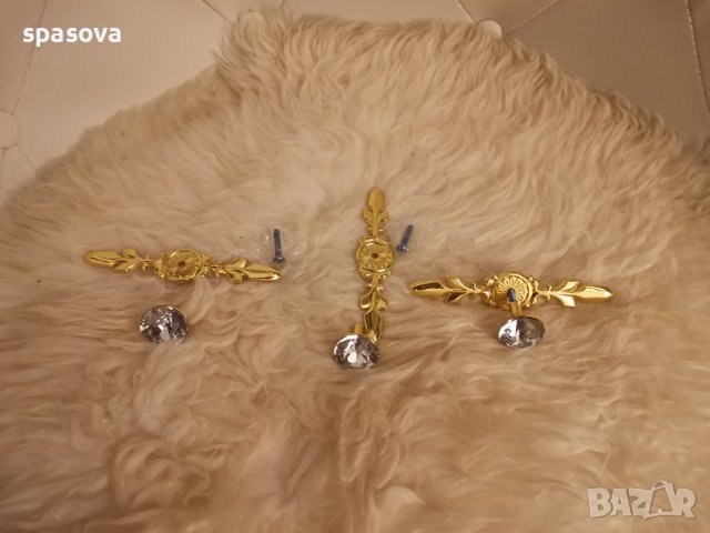 3 луксозни дръжки за шкафове