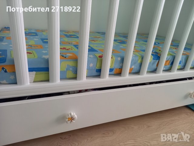 детско легло + бонус бебешко столче за кола, снимка 3 - Бебешки легла и матраци - 42453828