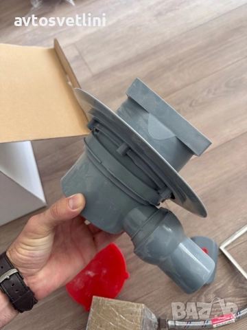 Сифон за вграждане в плоча Peštan Confluo Dry 1 Ceramic 10x10, снимка 4 - Други стоки за дома - 52426708