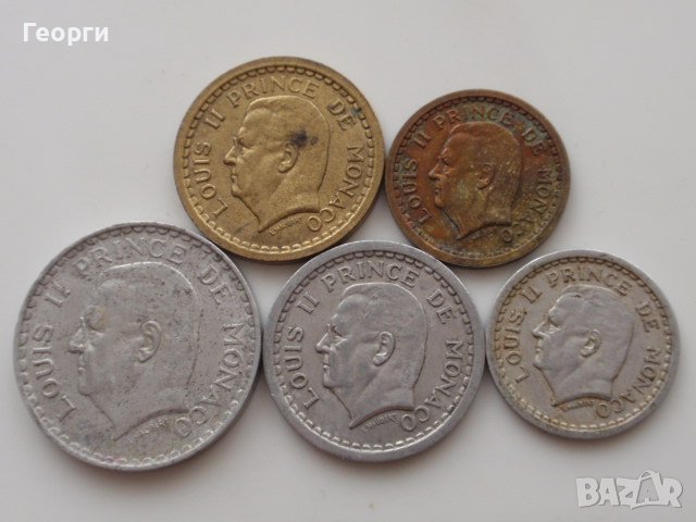 монети Монако, снимка 12 - Нумизматика и бонистика - 41677210