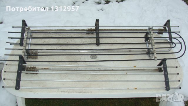 стенни закачалки-етажерки - метални