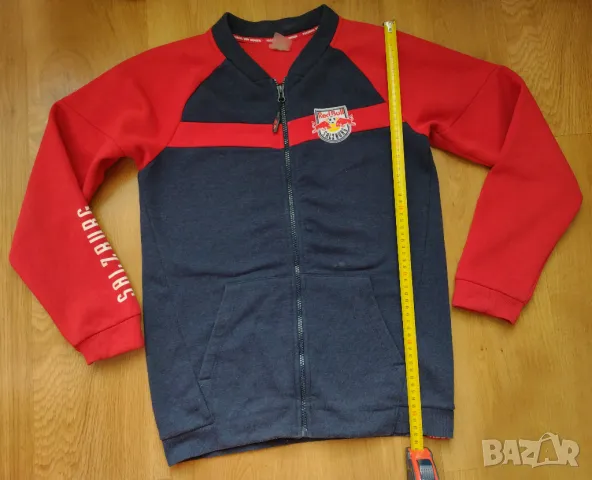 Red Bull Salzburg / Hoodie - юношески суичър с цип, снимка 8 - Детски анцузи и суичери - 48003716