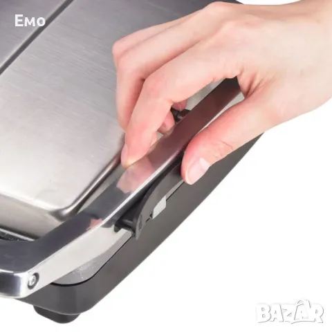 Тостер преса за сандвичи и скара Lexical LSM-2506 корпус от неръждаема стомана - Гаранция 24 месеца , снимка 5 - Тостери - 48446381