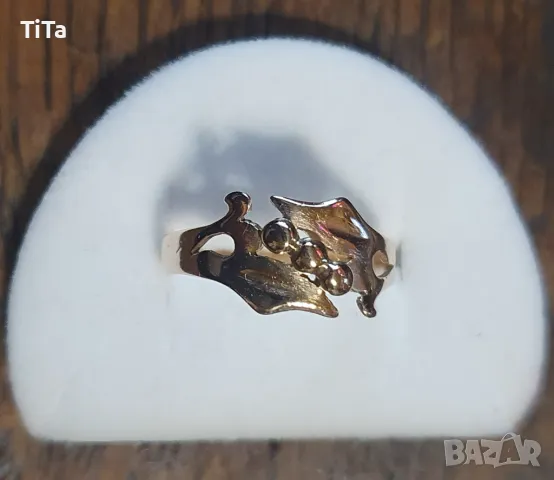 14 к Руски Златен Пръстен 583 , снимка 3 - Пръстени - 49745617