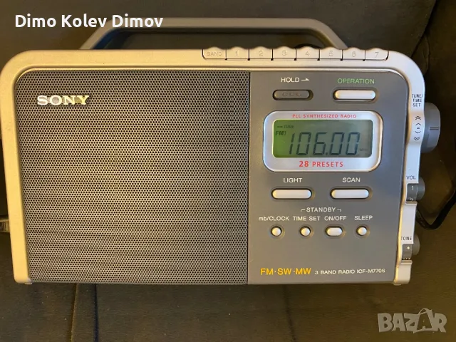 SONY ICF 770 Радио, Транзистор СОНИ