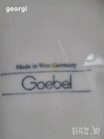 Goebel немско квадратно порцеланово плато 6/6, снимка 7 - Сервизи - 49324505