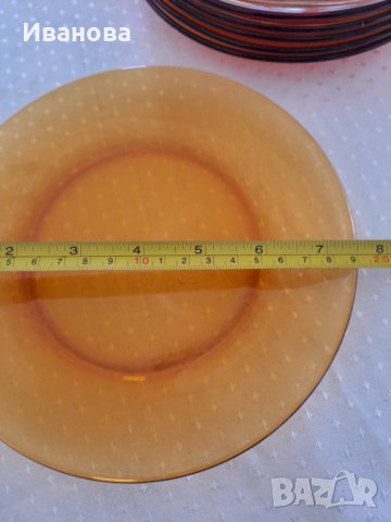 6 Броя Чинии Френски Дуралекс + ПоДаРъК 2 чинийки, снимка 4 - Сервизи - 40252388