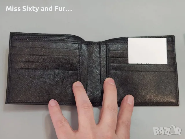 FURLA-НОВ МЪЖКИ ПОРТФЕЙЛ ФУРЛА, снимка 3 - Портфейли, портмонета - 56222082