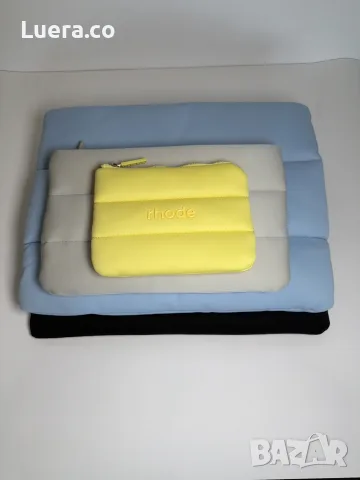 Rhode Bubble Bag несесер чанта оригинални жълт, сив, син, черен, Lemontini, Gray, Baby Blue, Black, снимка 6 - Чанти - 56139218