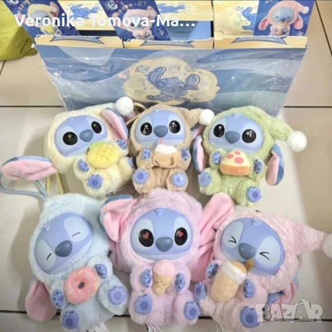 Labubu stich играчки 14см
