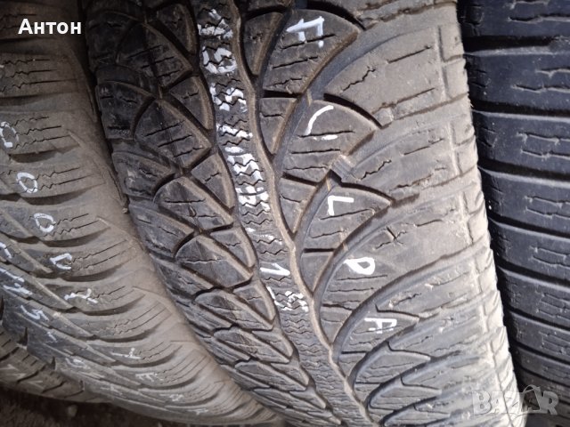 гума ФУЛДА 195/65/15 зимна , 5 мм граифер