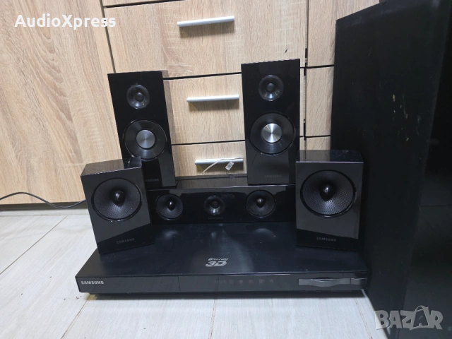 Домашно кино 🎬🔊 Samsung HT-E5500, снимка 3 - Ресийвъри, усилватели, смесителни пултове - 53458134