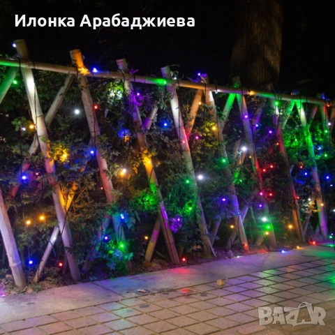 Водоустойчиви Коледни Led лампички Звездно небе - 50 метра 240 светлини, снимка 3 - Декорация за дома - 52231243