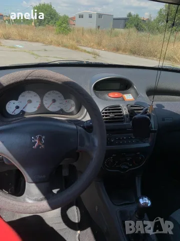 Peugeot 206 SW (Комби) 1. 4 HDi (68 к. с. ), Икономичен и документално изряден (комби) дизел, ръчни , снимка 12 - Автомобили и джипове - 55835889