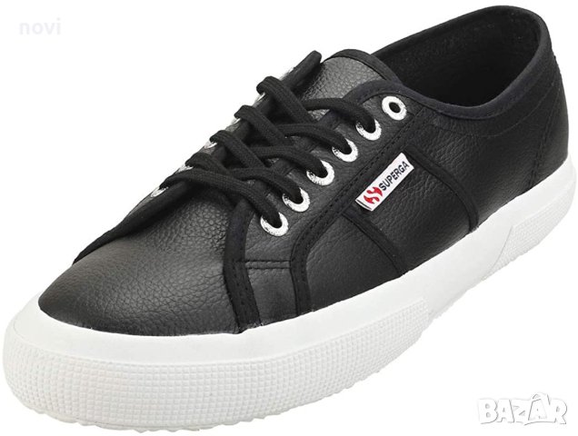 Superga,44.5 кожа нови оригинални мъжки спортни обувки естествена кожа