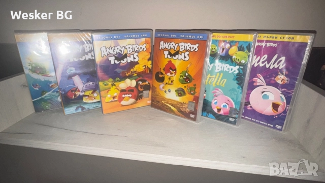 Angry Birds DVD , снимка 8 - Анимации - 52493509