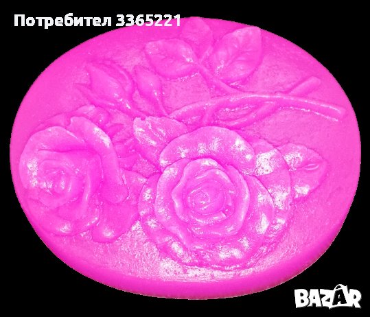 глицеринов сапун  рози, снимка 1