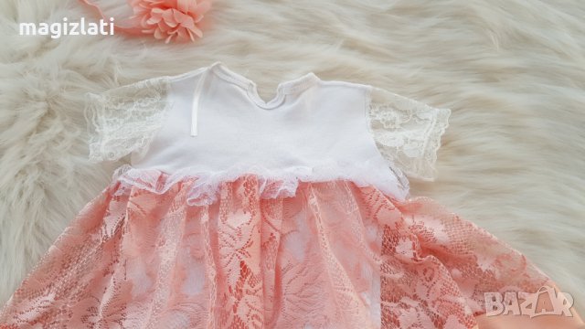 Нова рокля - боди 6-9 месеца, снимка 5 - Бебешки рокли - 33839423