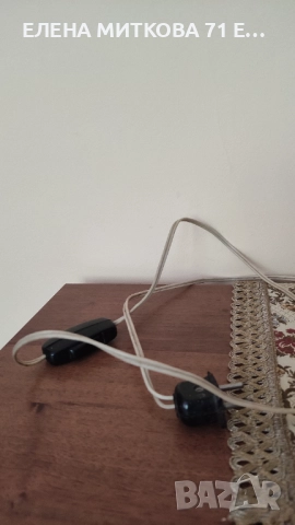 Старинна настолна лампа от метал с орнаменти, снимка 8 - Настолни лампи - 51660350