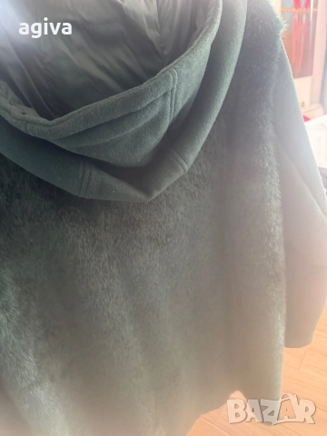 Вълнено палто Liu Jo размер 44 зелено, снимка 5 - Якета - 51474123