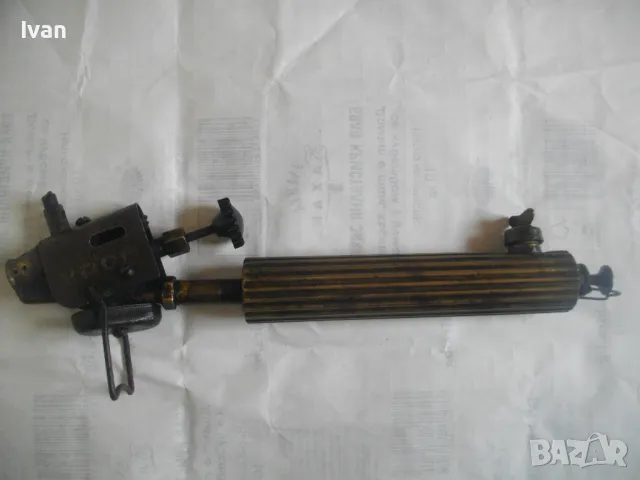 БЪЛГАРСКА БЕНЗИНОВА ГОРЕЛКА НА ХРОМ СИЛИСТРА СОЦ ПРОИЗВОДСТВО 80-ТЕ ГОДИНИ, снимка 6 - Други инструменти - 48234928