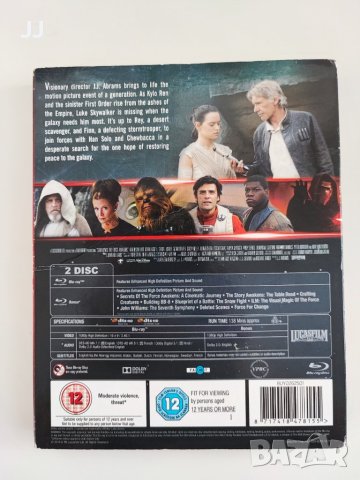 Star Wars The Force Awakens Междузвездни войни Силата се пробужда  Blu-ray Блу-рей, снимка 6 - Blu-Ray филми - 44383723