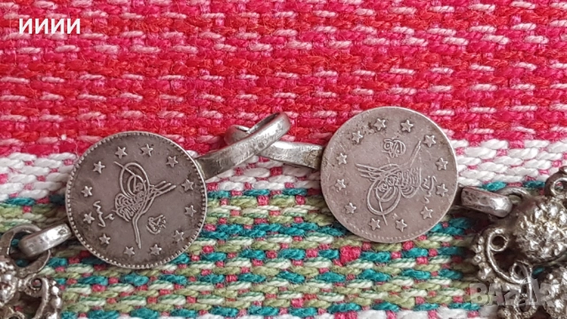 Сребърен кордон ланец , снимка 3 - Антикварни и старинни предмети - 52050374