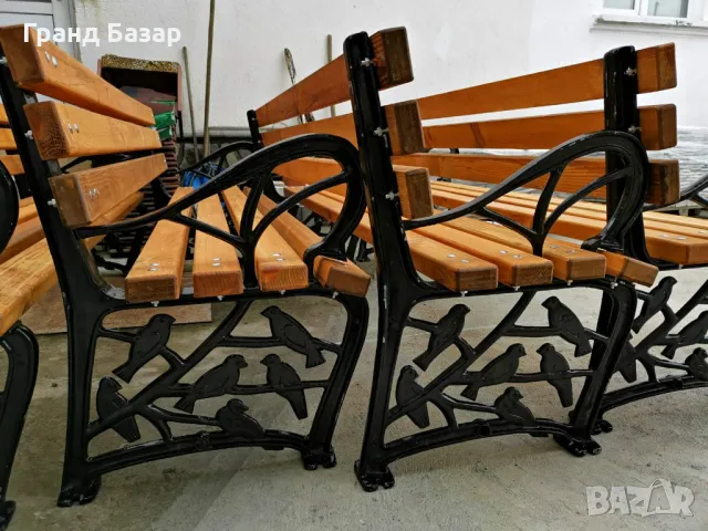 Паркова пейка,градинска пейка, модел 10 , снимка 2 - Градински мебели, декорация  - 48560000